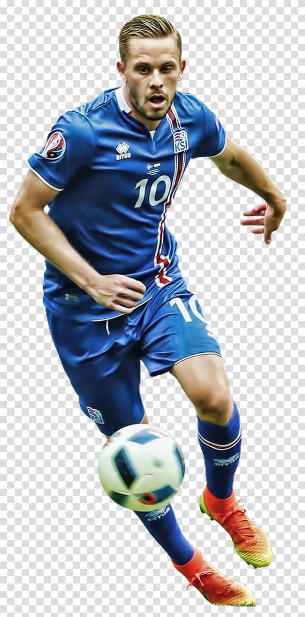 Gylfi Sigurðsson Iceland national football team Everton F.C. Football player, football transparent background PNG clipart