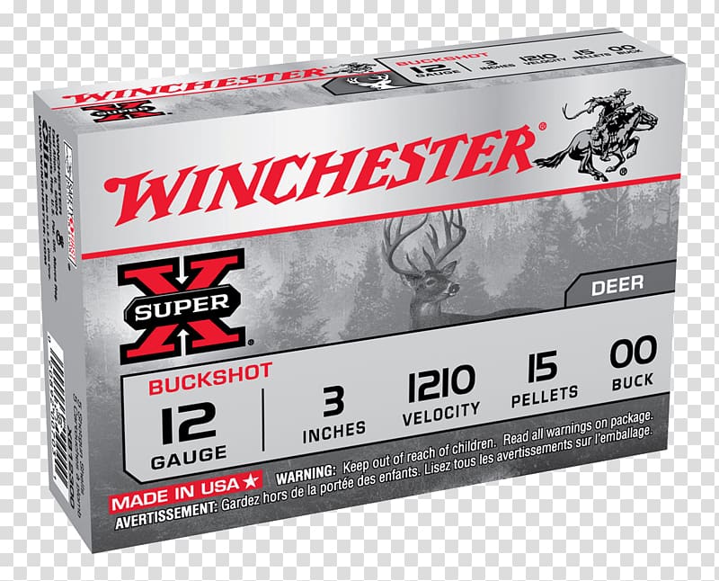 Shotgun shell Winchester Repeating Arms Company Firearm Shotgun slug, ammunition transparent background PNG clipart