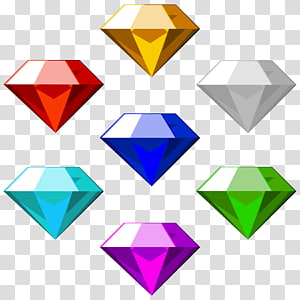 Chaos Emeralds, isometric In Video Games And Pixel Art, sonic Knuckles,  sol, mega Drive, Sonic Chaos, Knuckles, Chaos, emerald, sprite