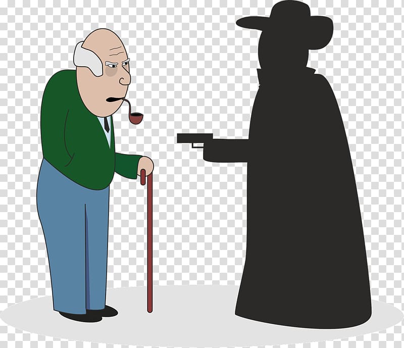 Bank robbery Crime , grandpa transparent background PNG clipart