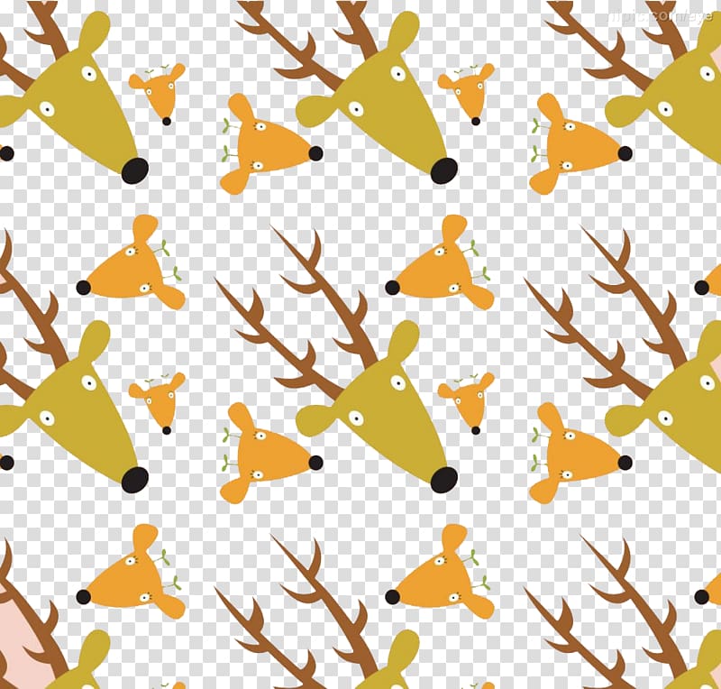 Deer Poster Illustration, Deer Background transparent background PNG clipart