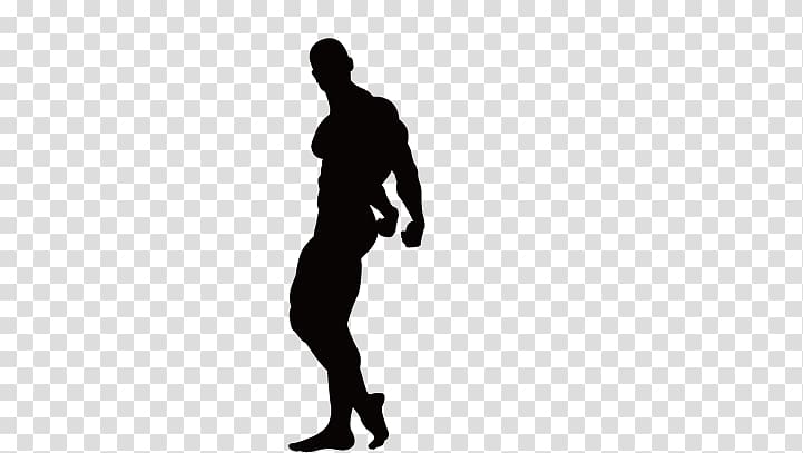 Fitness centre Bodybuilding Physical exercise , Fitness silhouette figures transparent background PNG clipart