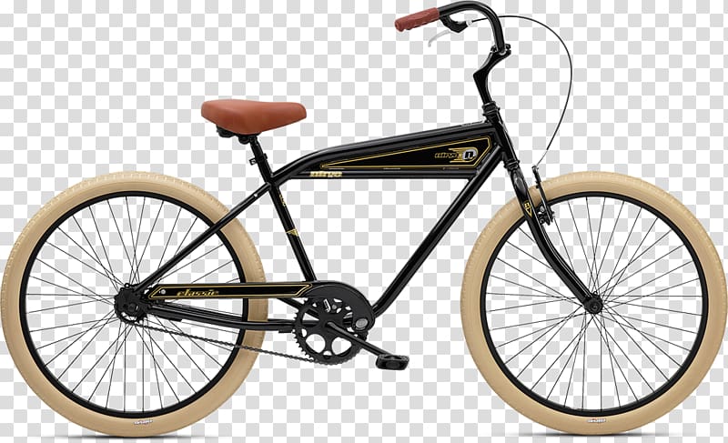Cruiser bicycle Bicycle Shop Motorcycle, vintage bicycle transparent background PNG clipart