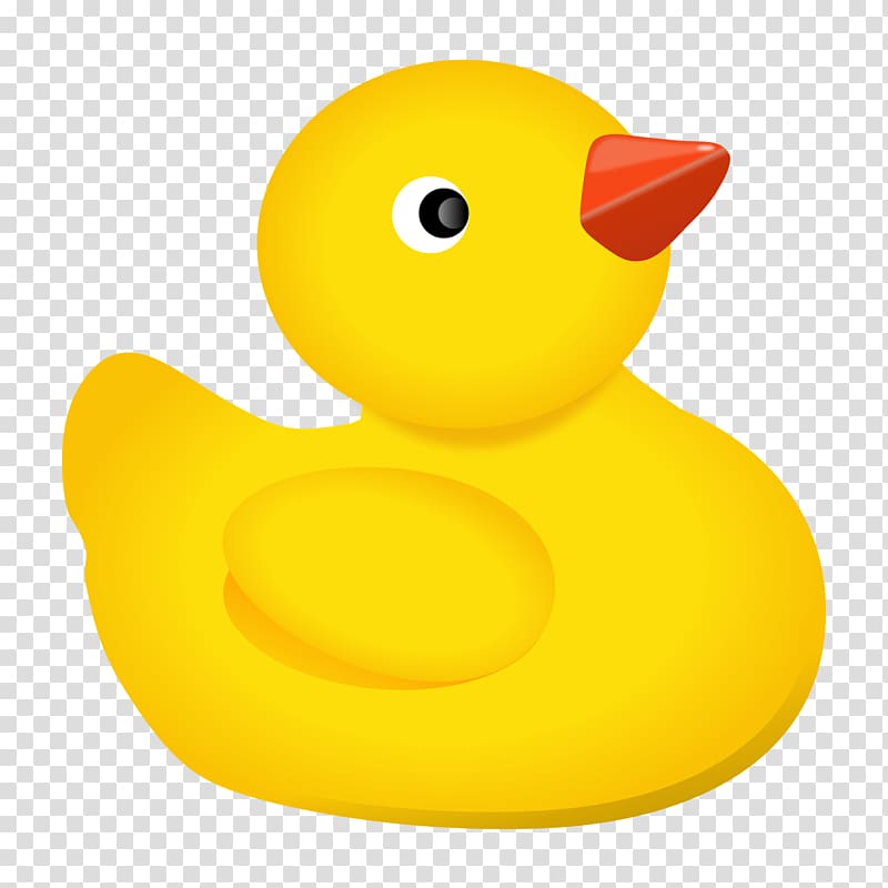 Rubber duck transparent background PNG clipart