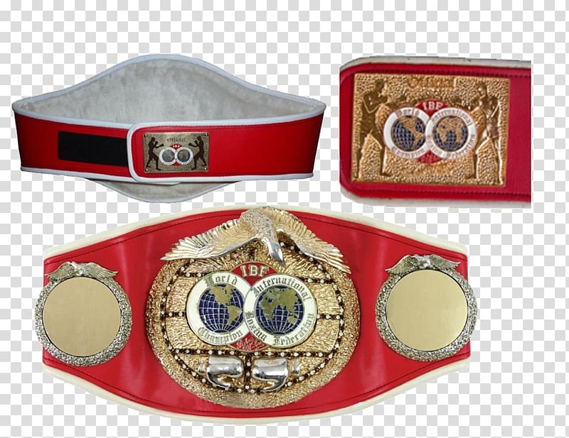 Fully Custom Championship Belt International Boxing Federation World Boxing Council, belt transparent background PNG clipart