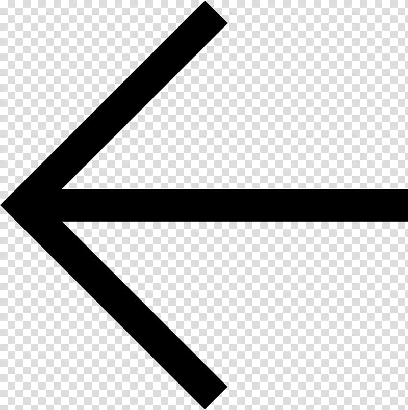Arrow Symbol Computer Icons Sign, previous button transparent background PNG clipart