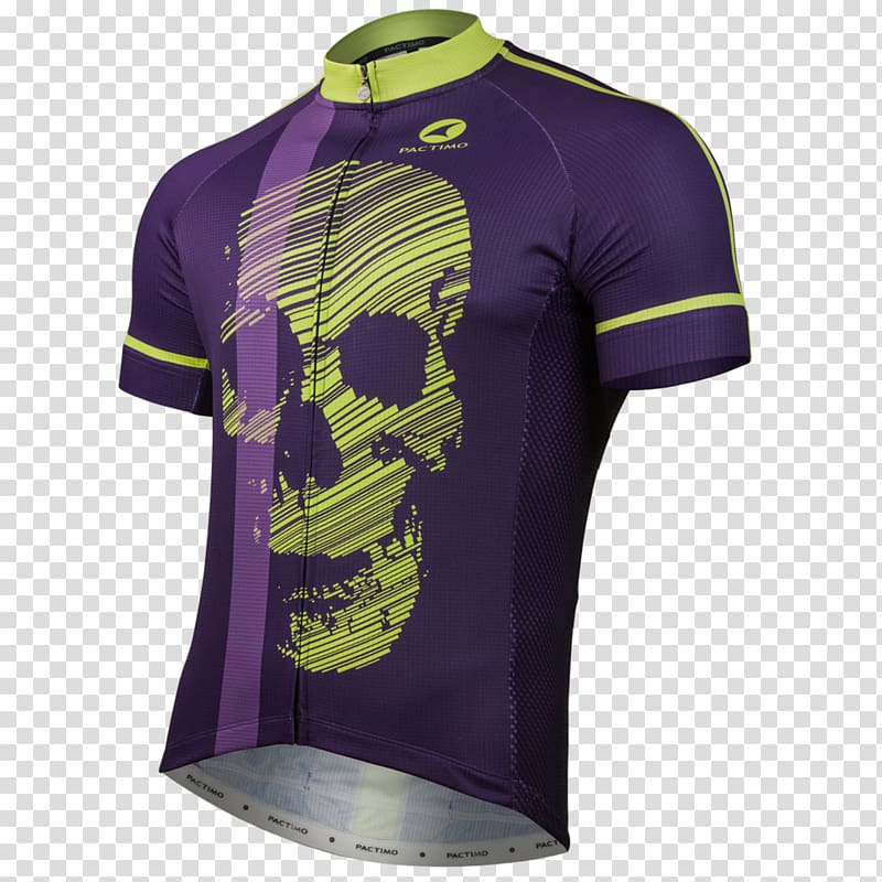 Cycling jersey T-shirt Clothing, T-shirt transparent background PNG clipart
