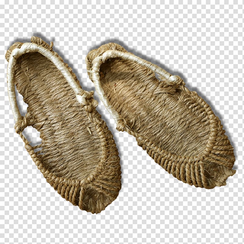 Slipper Jipsin Knitting, Creative pull rope sandals Free transparent background PNG clipart