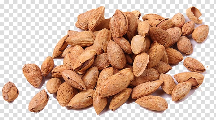 Mixed nuts Almond Food, Almond transparent background PNG clipart