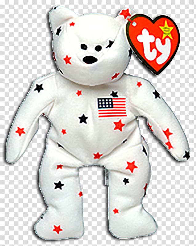 Teddy bear Stuffed Animals & Cuddly Toys Ty Inc. Teenie Beanies, Beanie Babies transparent background PNG clipart