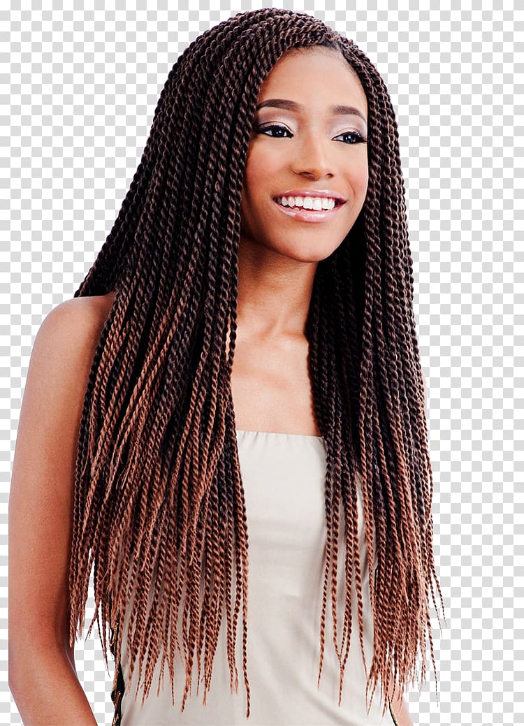 Crochet braids Hair twists Artificial hair integrations Hairstyle, model transparent background PNG clipart