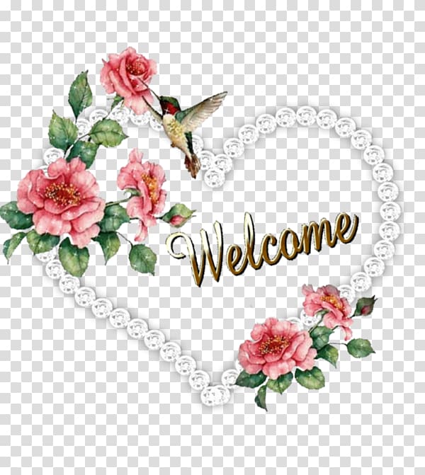 Flower Garden roses Centerblog, Welcome Wreath transparent background PNG clipart