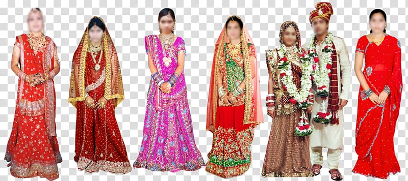 Clothing Wedding dress Fashion Formal wear, indian bride transparent background PNG clipart