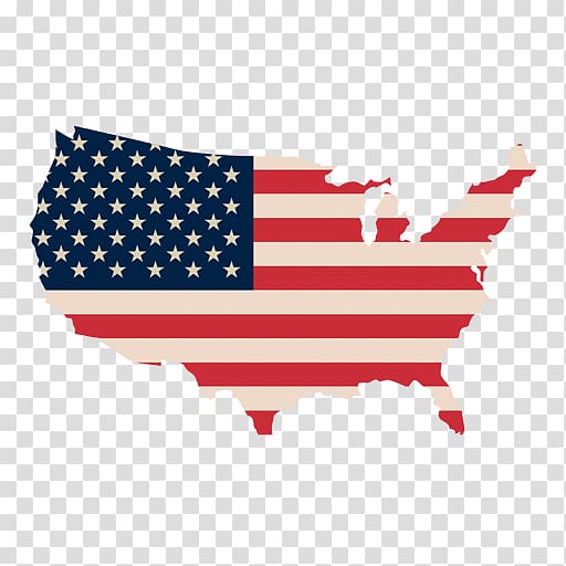 USA map transparent background PNG clipart