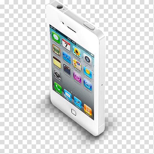 portable communications device smartphone mobile phone accessories electronic device, iPhone 4 White transparent background PNG clipart