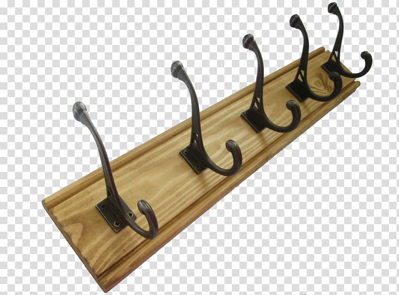 Coat & Hat Racks Wood Clothes hanger Hook Cloakroom, hook transparent background PNG clipart