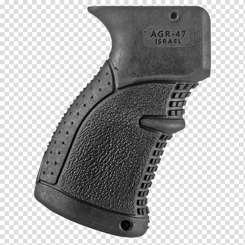 Pistol grip AK-47 Handguard Magpul Industries Receiver, ak 47 transparent background PNG clipart