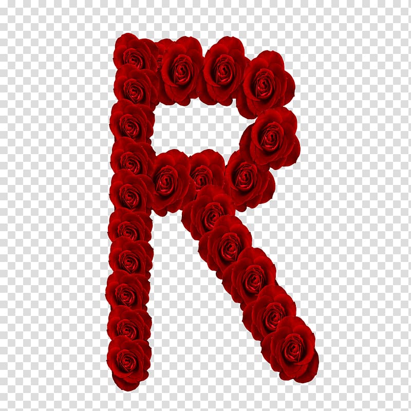 Letter Alphabet Rose, rose transparent background PNG clipart