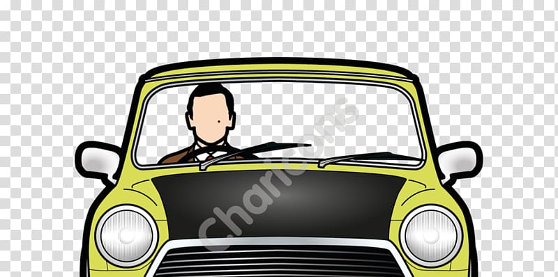 MINI Cooper Cartoon Animated series, car transparent background PNG clipart