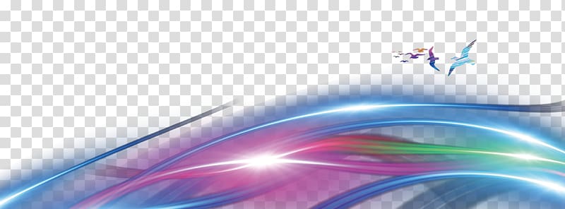 Sky Close-up Computer , Colorful lines transparent background PNG clipart
