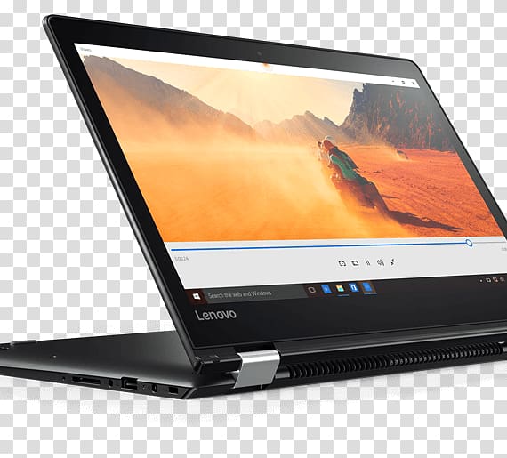 Lenovo Yoga 510 (14) Laptop 2-in-1 PC Windows 10, sd card lenovo laptop computers transparent background PNG clipart