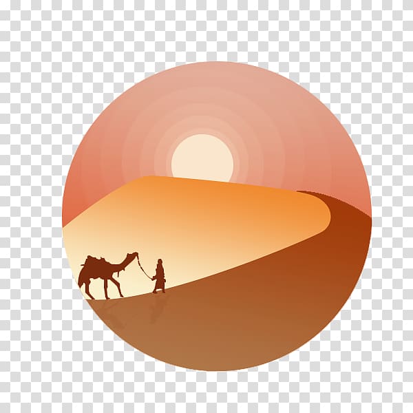Gobi Desert Camel Erg , Desert pedestrian transparent background PNG clipart