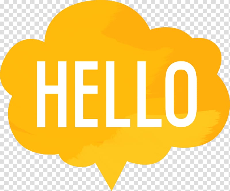 hello speech cloud illustration, Web design Logo Hello Graphic design, Hello transparent background PNG clipart