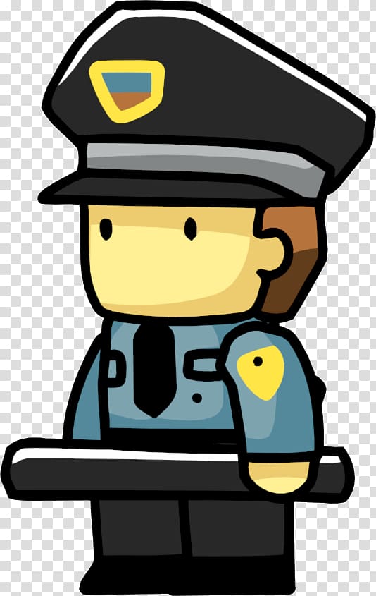Scribblenauts Security guard Police officer Prison officer, Police transparent background PNG clipart