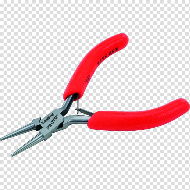 Diagonal pliers Round-nose pliers Lineman\'s pliers Nipper, Pliers transparent background PNG clipart