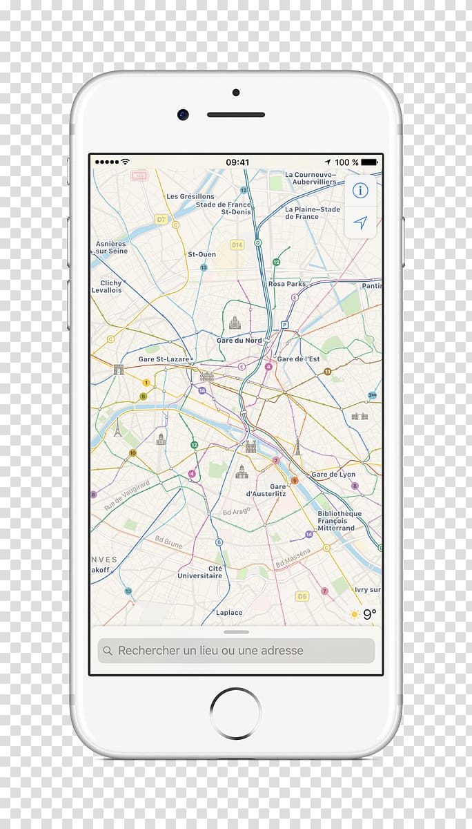 Precept IT Mobile Phones Apple Maps, paris postcard transparent background PNG clipart