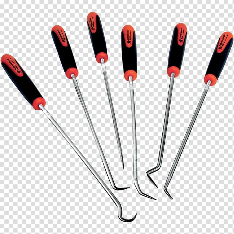 Amazon.com Performance Tool W942 6-piece Hook and Pick Set Car Hand tool, hook 1992 transparent background PNG clipart