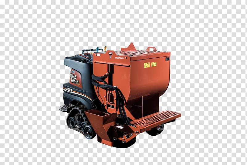 Cement Mixers Concrete Ditch Witch Trencher Machine, others transparent background PNG clipart