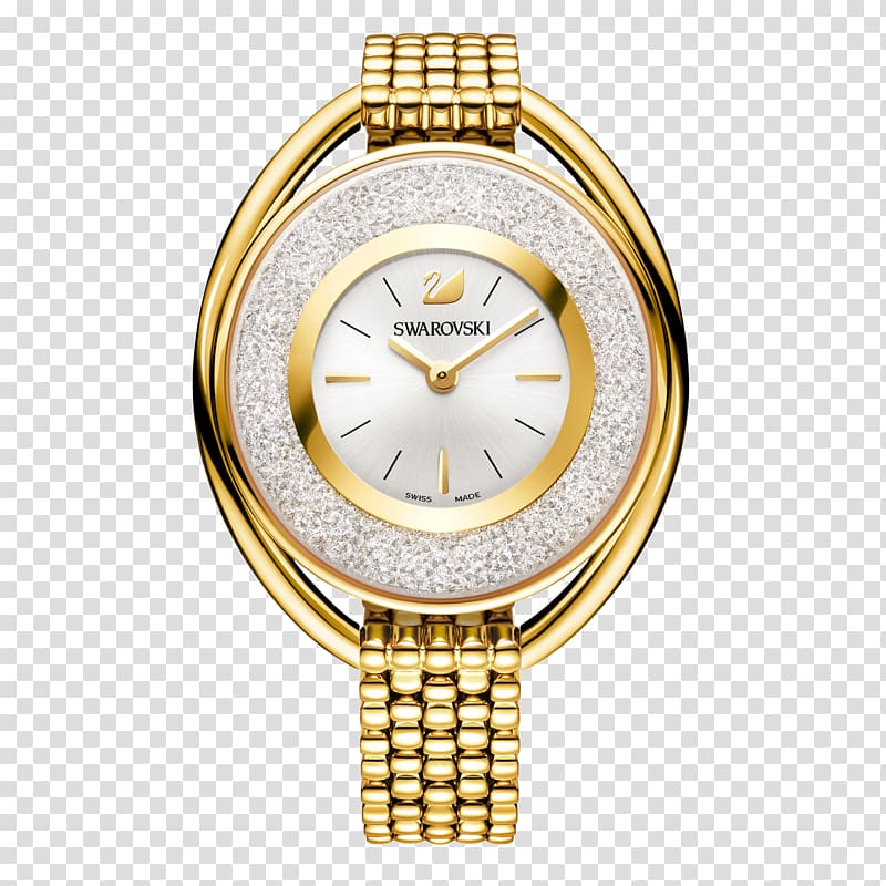 Swarovski Crystalline Pure Watch Swarovski Crystalline Pure Watch Gold, watch transparent background PNG clipart