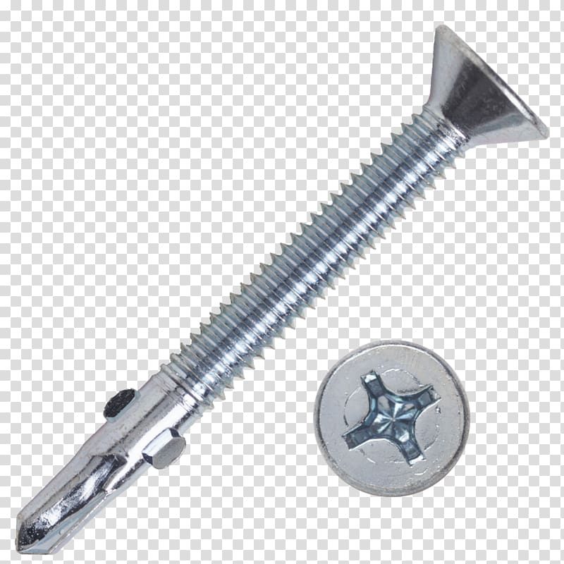 Screw thread Bolt Fastener, screws transparent background PNG clipart