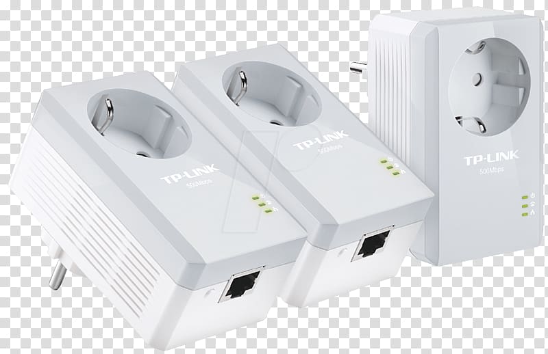 TP-Link Power-line communication HomePlug Computer network Adapter, poe transparent background PNG clipart