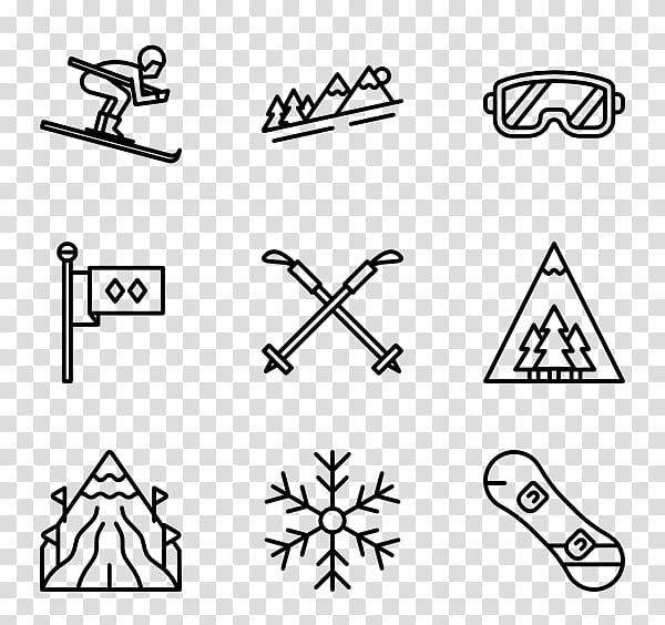 Winter sport Skiing Computer Icons, Winter Sport transparent background PNG clipart