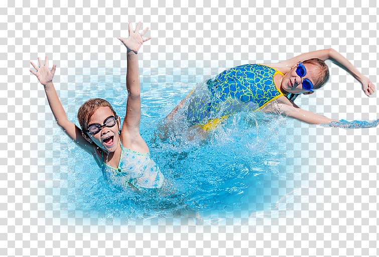 two swimming girls, Swimming pool Recreation Child Leisure, drink water transparent background PNG clipart