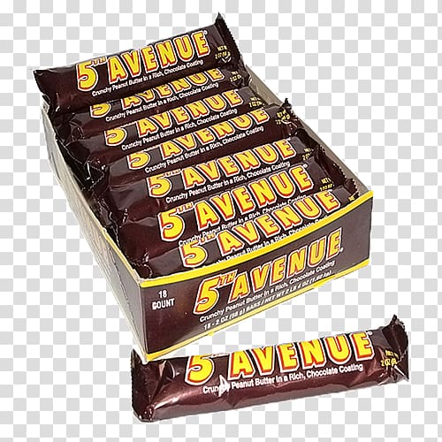 Chocolate bar 5th Avenue Candy The Hershey Company, dark chocolate peanut butter candies transparent background PNG clipart