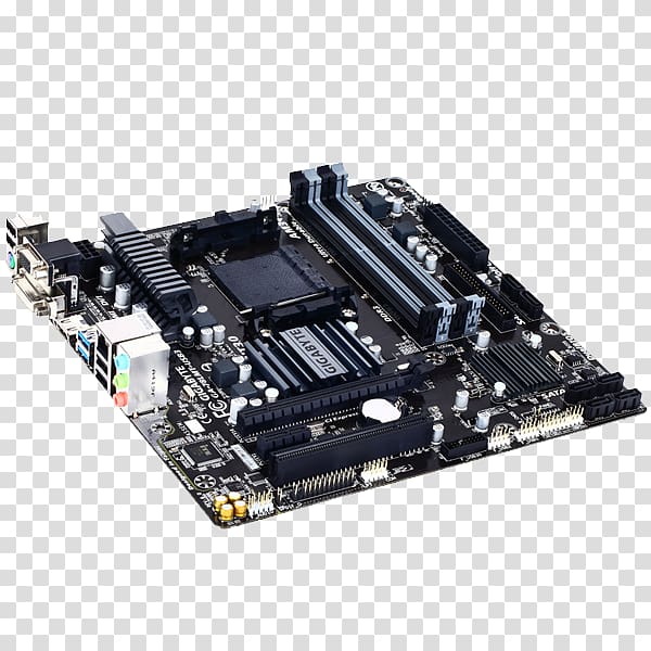 Socket AM3+ GIGABYTE GA-78LMT-USB3 Motherboard microATX, others transparent background PNG clipart