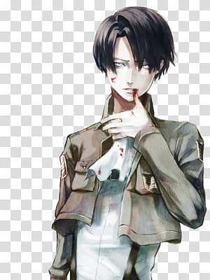 Levi Mikasa Ackerman Attack on Titan Armin Arlert Eren Yeager, Anime transparent background PNG clipart thumbnail