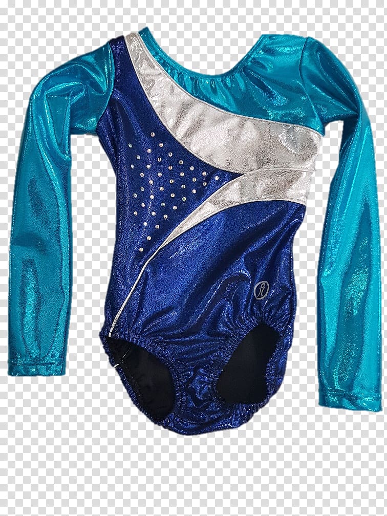 Blue Sleeve Bodysuits & Unitards Jersey Sportswear, applique transparent background PNG clipart