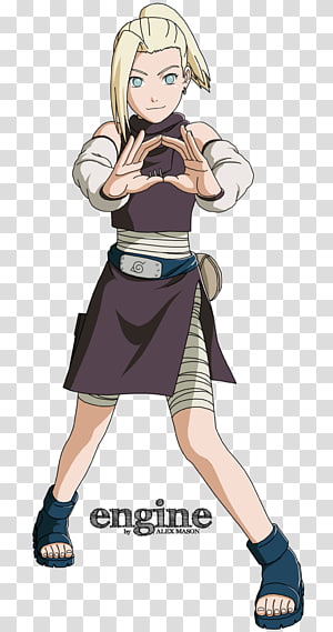 Naruto: Commission #, Ino Yamanaka transparent background PNG clipart