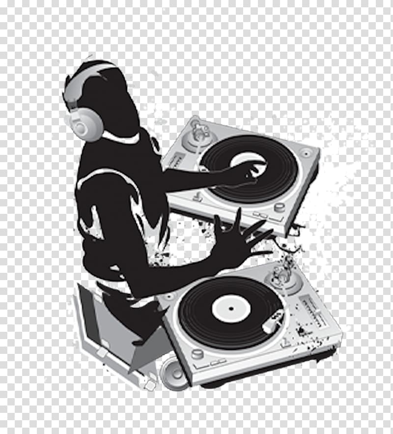 Disc jockey Music DJ mix , rock music transparent background PNG clipart