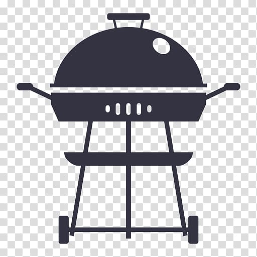 black kettle grill illustration, Barbecue grill Churrasco Grilling, barbeque transparent background PNG clipart