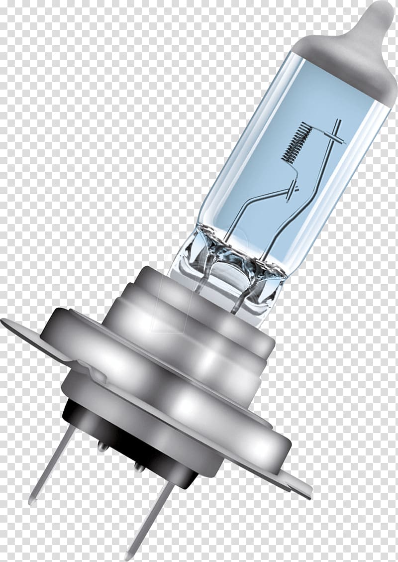 Incandescent light bulb Halogen lamp Headlamp Car, light transparent background PNG clipart
