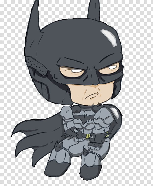 Legendary creature Animated cartoon, Batman chibi transparent background PNG clipart