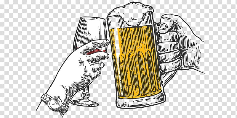 Beer Glasses Drink Brewery, beer transparent background PNG clipart