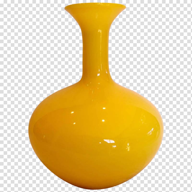 Vase Artifact Yellow, vase transparent background PNG clipart