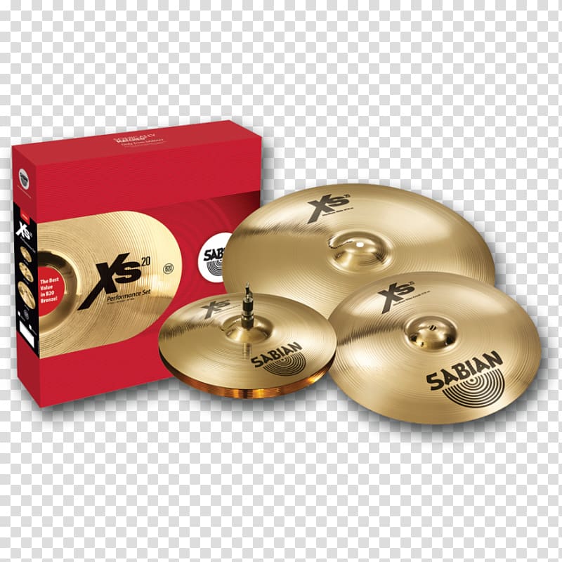 Cymbal pack Sabian Drums Percussion, Drums transparent background PNG clipart