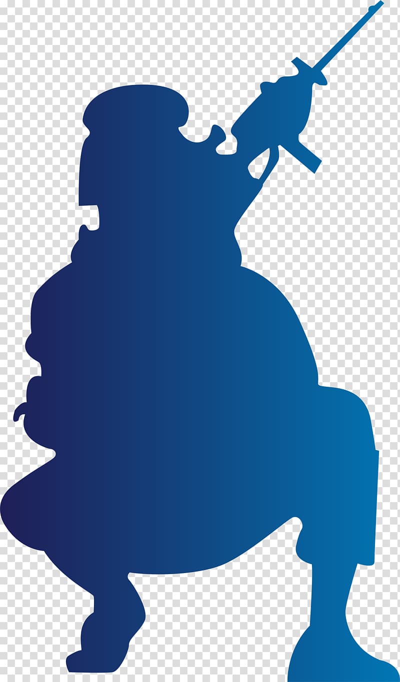 Soldier Military Sticker Wall decal , Blue Glitter soldier transparent background PNG clipart